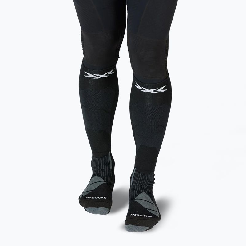 Skarpety narciarskie X-Socks Ski Perform Merino Otc x black/grey 4