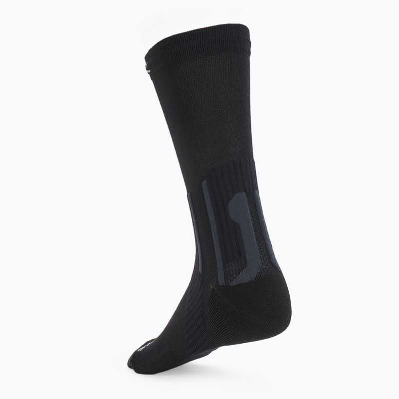 Skarpety X-Socks Run Perform Warm Crew x black/light grey 2