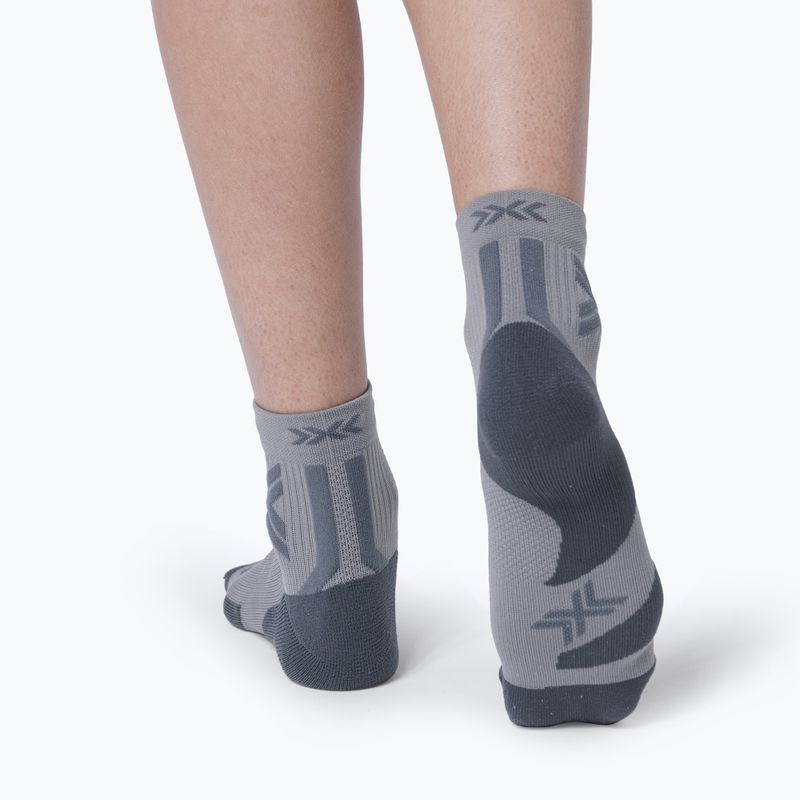 Skarpety męskie X-Socks Run Discover Ankle raincloud/x black 3
