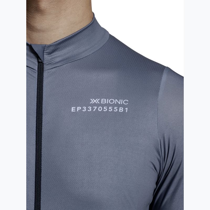 Koszulka rowerowa męska X-Bionic Corefusion Ride Jersey rhino grey 5