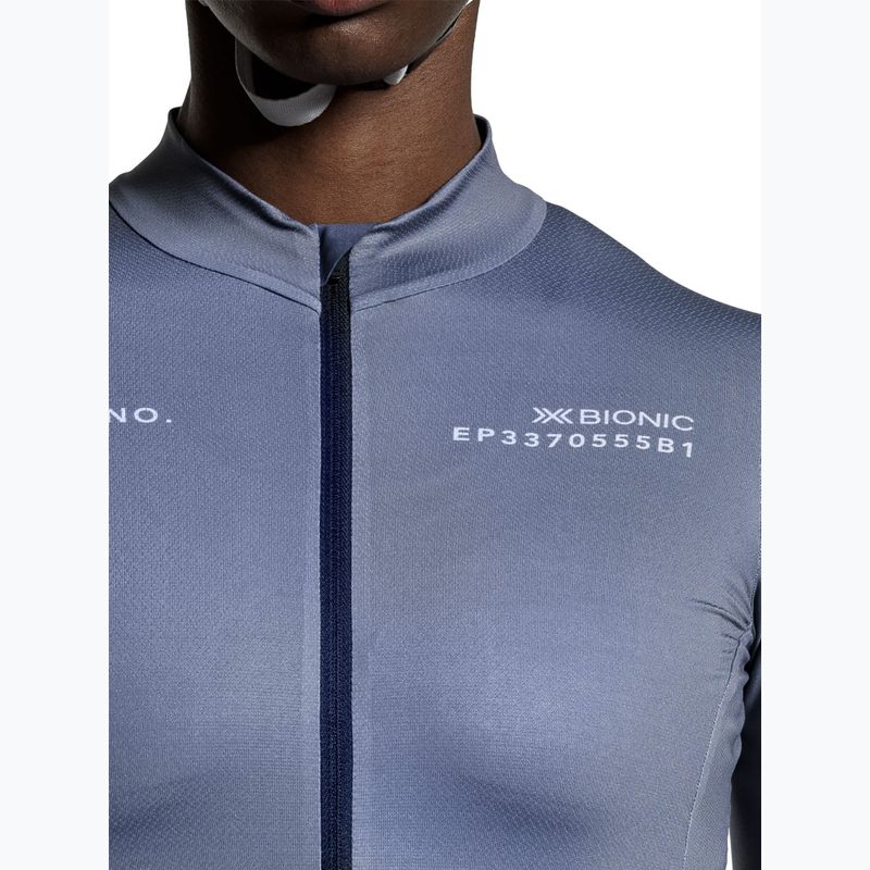 Koszulka rowerowa damska X-Bionic Corefusion Ride Jersey rhino grey 5