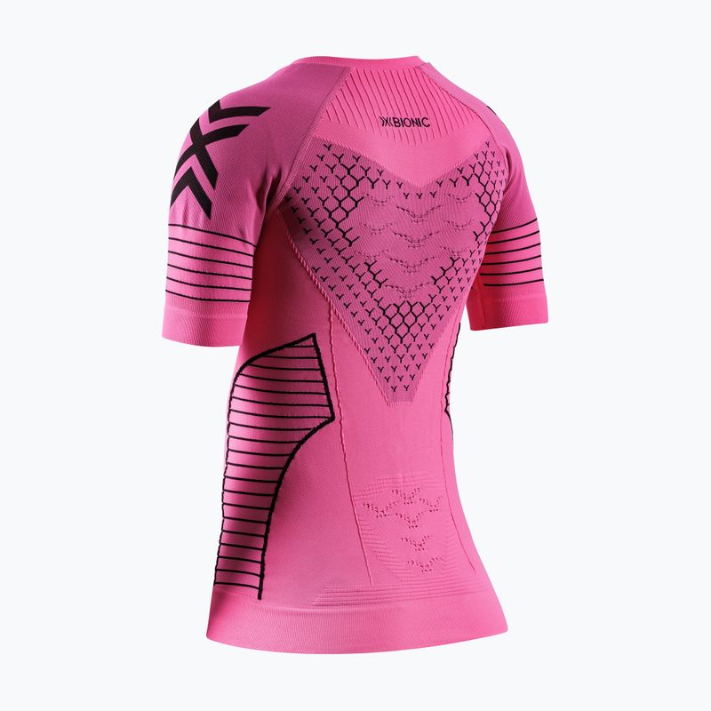 Koszulka do biegania damska X-Bionic Twyce Race neo pink/x black 2