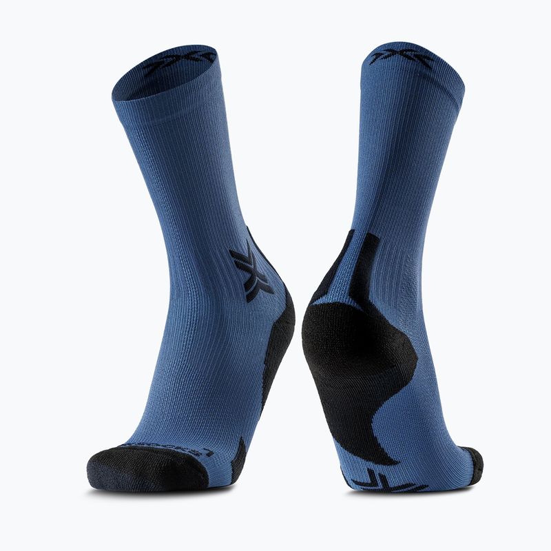 Skarpety X-Socks Run Discover Crew marine/x black