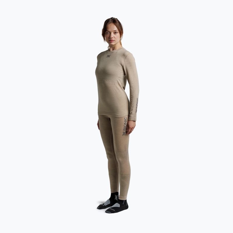 Bluza termoaktywna damska X-Bionic Mightywool sand 2