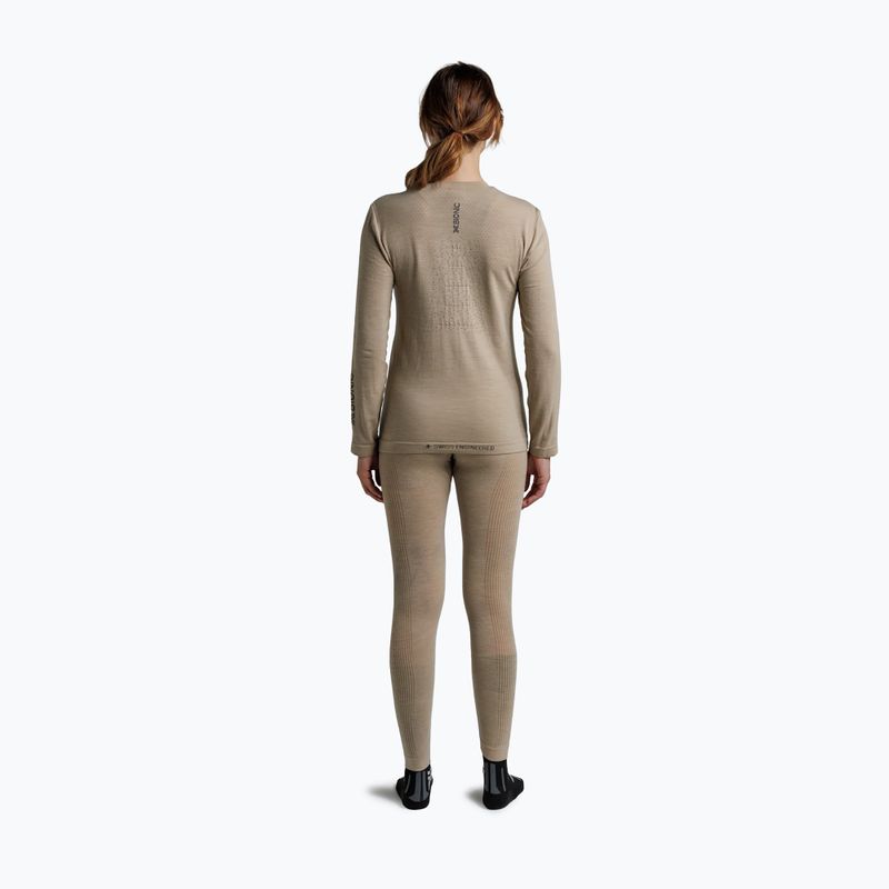 Bluza termoaktywna damska X-Bionic Mightywool sand 4
