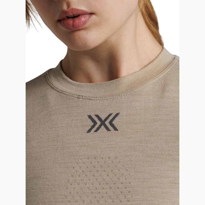 Bluza termoaktywna damska X-Bionic Mightywool sand 9