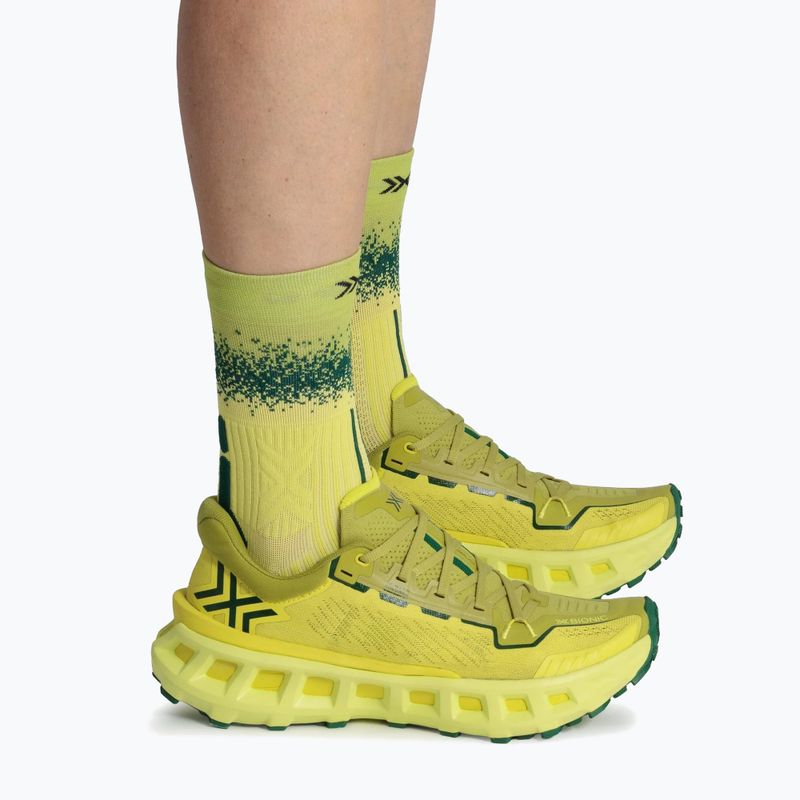 Buty do biegania + skarpety X-Bionic Terraskin X03 Electric Energy/Dark Green 19