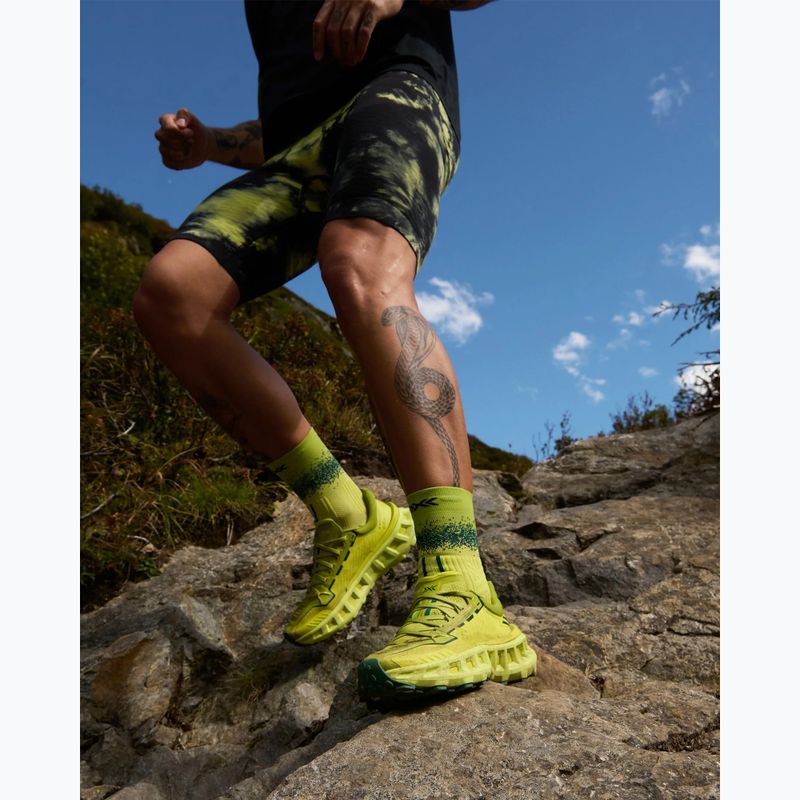 Buty do biegania + skarpety X-Bionic Terraskin X03 Electric Energy/Dark Green 22