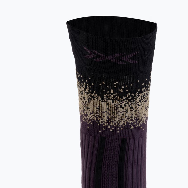 Buty do biegania + skarpety X-Bionic Terraskin X03 Deep Purple/X Black/Sand 12