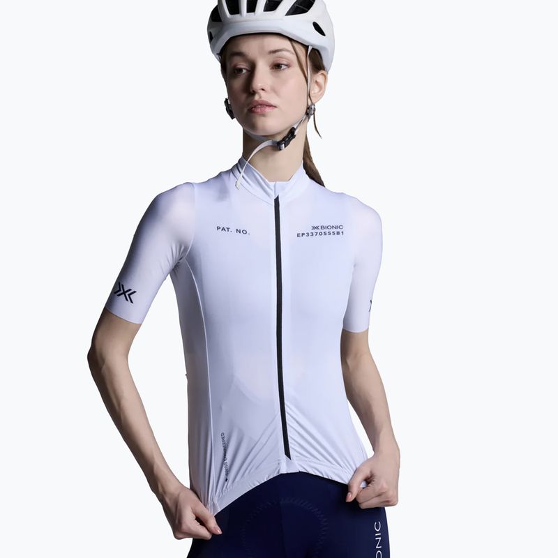 Koszulka rowerowa damska X-Bionic Corefusion Ride Jersey off white