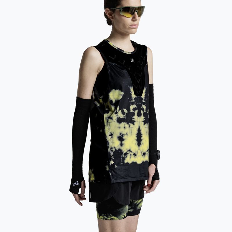 Koszulka do biegania X-Bionic Corefusion Run Tank tie dye electric energy 4