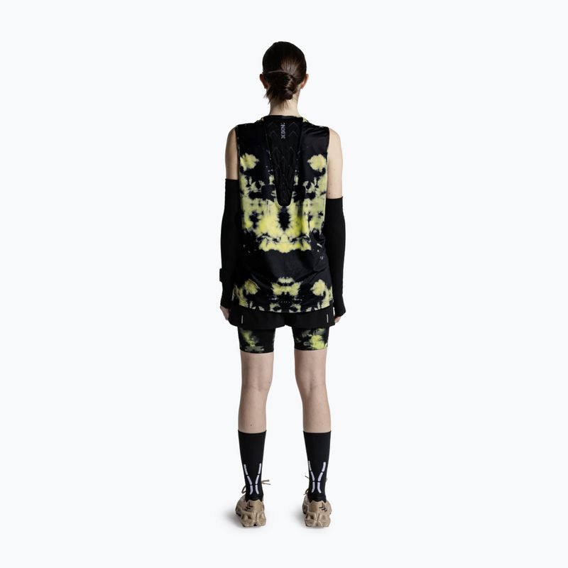 Koszulka do biegania X-Bionic Corefusion Run Tank tie dye electric energy 6