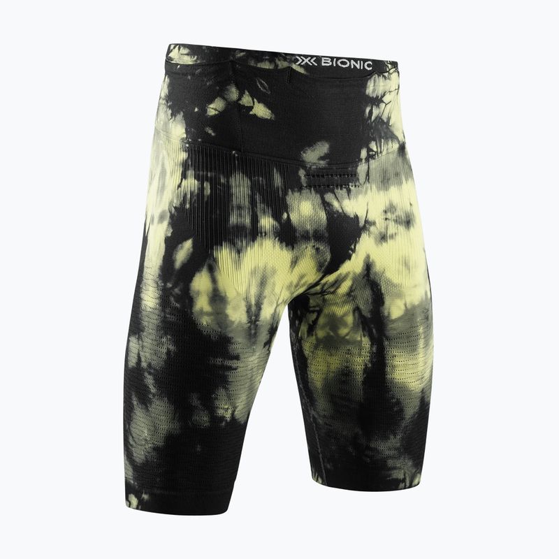 Spodenki do biegania męskie X-Bionic Efektor Tights tie dye electric energy 7