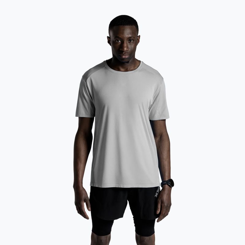 Koszulka do biegania męska X-Bionic Xceed Run Discover seal grey