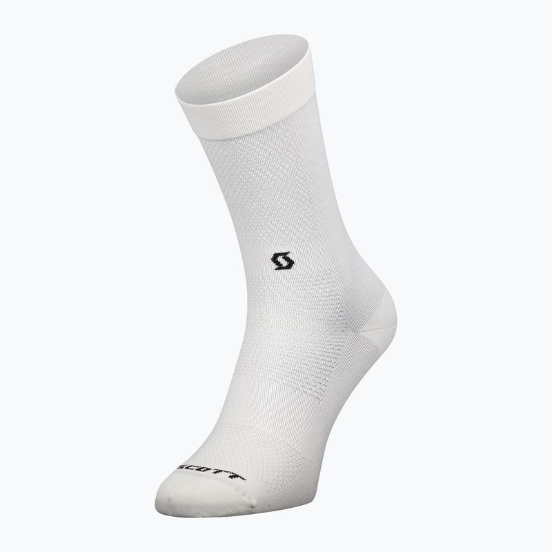 Skarpety SCOTT Performance No Shortcuts Crew white/black