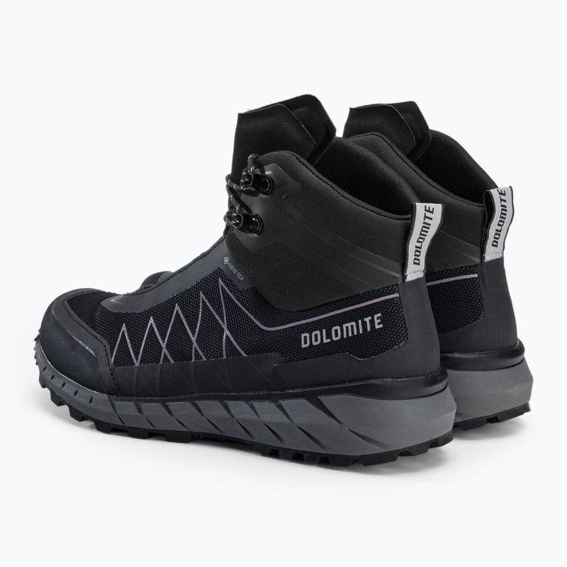 Buty trekkingowe damskie Dolomite Croda Nera Hi GTX black 3