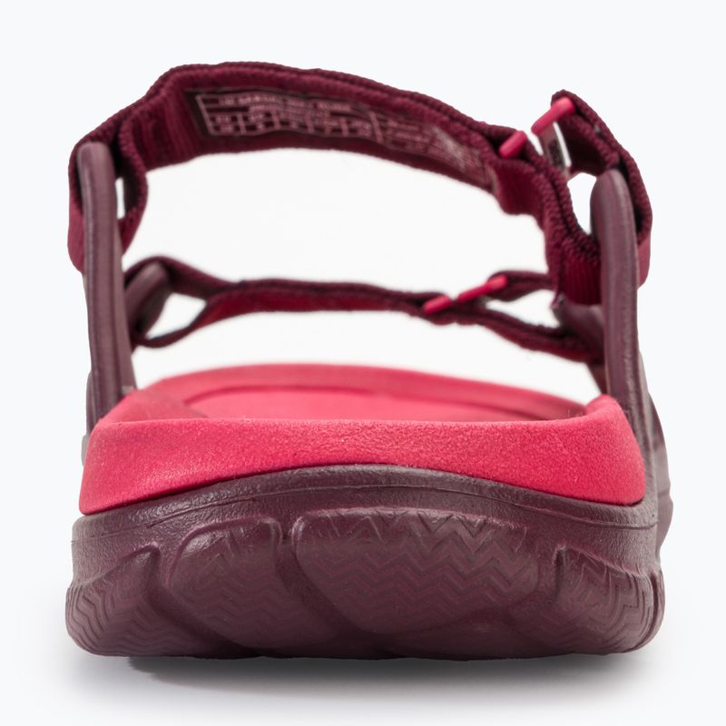 Klapki damskie Lizard Way Slide zinfandel red/virtual pink 6