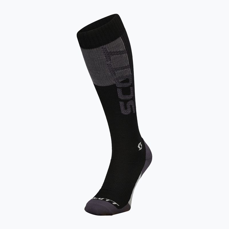 Skarpety SCOTT Merino black/dark grey