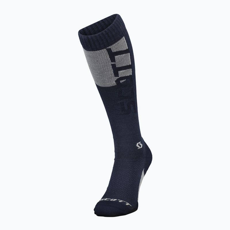Skarpety SCOTT Merino dark blue/metal blue