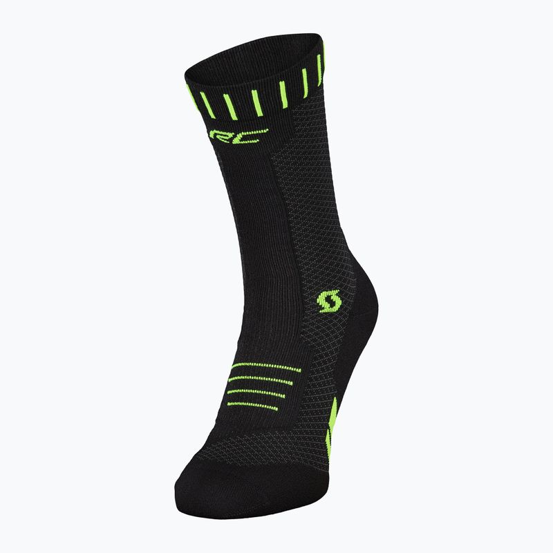 Skarpety SCOTT RC Running Crew black/safety yellow