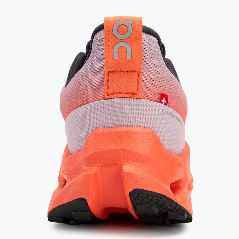 Buty do biegania damskie On Cloudsurfer Trail Waterproof mauve/flame 6