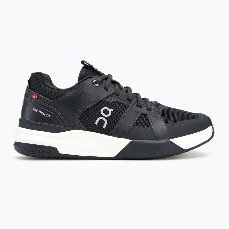 Buty do tenisa damskie On The Roger Clubhouse Pro black/white 2
