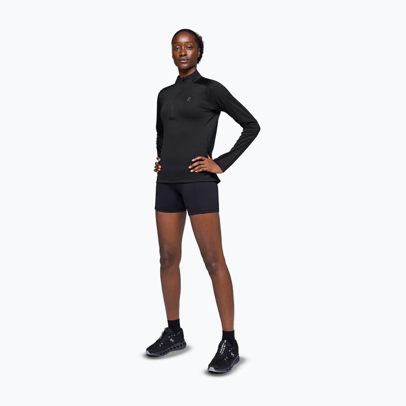 Bluza do biegania damska On Climate Shirt black 2