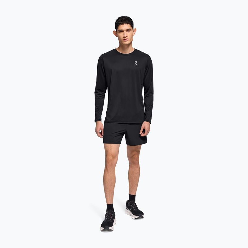 Longsleeve do biegania męski On Core Long-T black 2