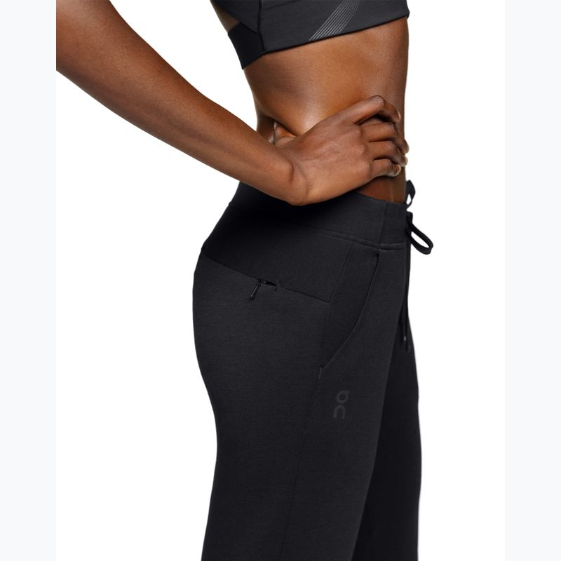 Spodnie treningowe damskie On Sweat black 5
