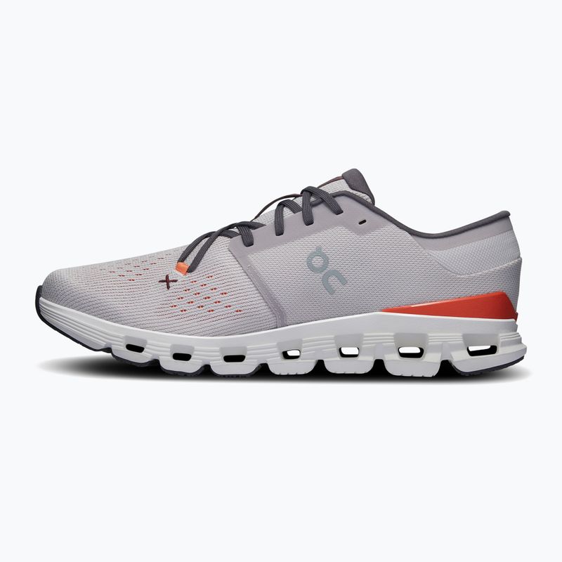 Buty treningowe męskie On Cloud X 4 silver/flame 10