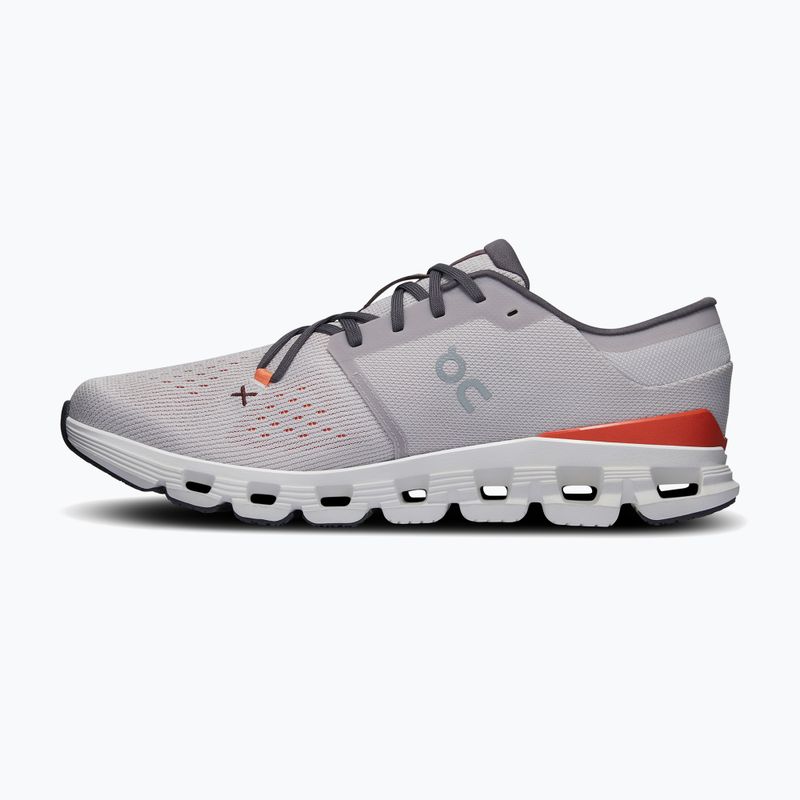 Buty treningowe męskie On Cloud X 4 silver/flame 11