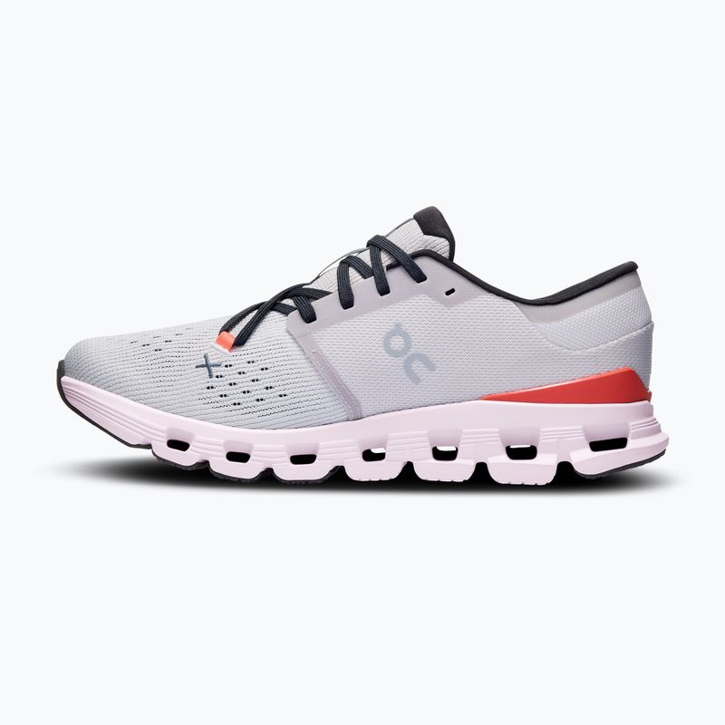 Buty treningowe damskie On Cloud X 4 silver/flame 10