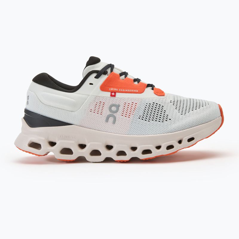 Buty do biegania damskie On Cloudstratus 3 white/sand 2