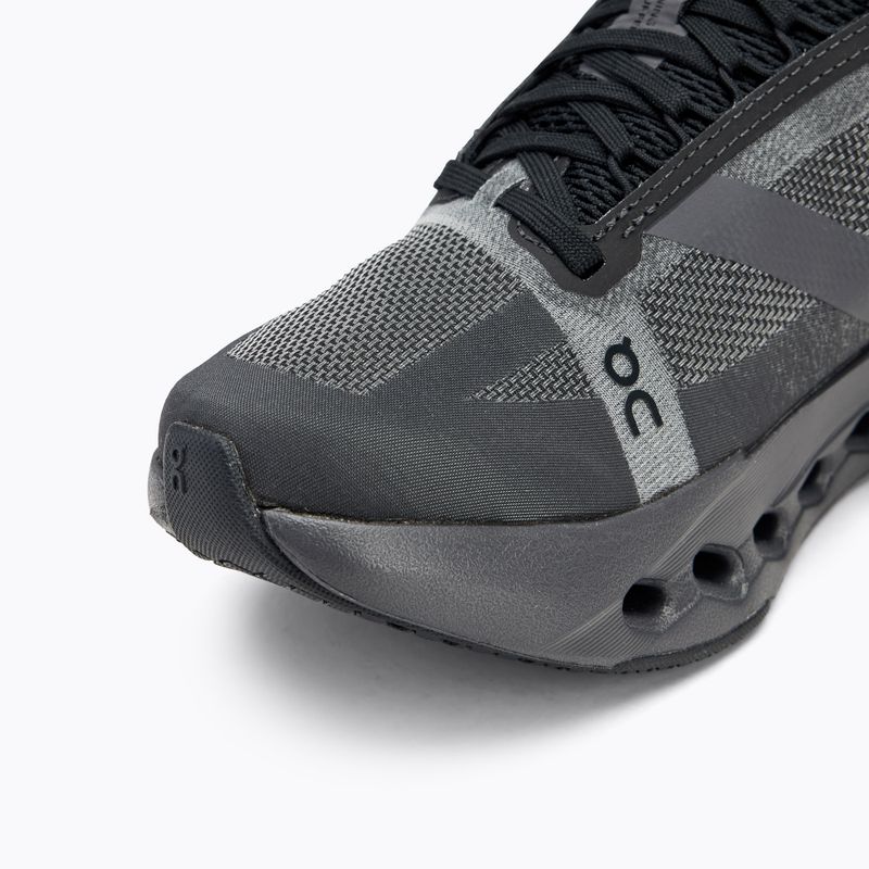 Buty do biegania damskie On Cloudsurfer Next black/eclipse 7