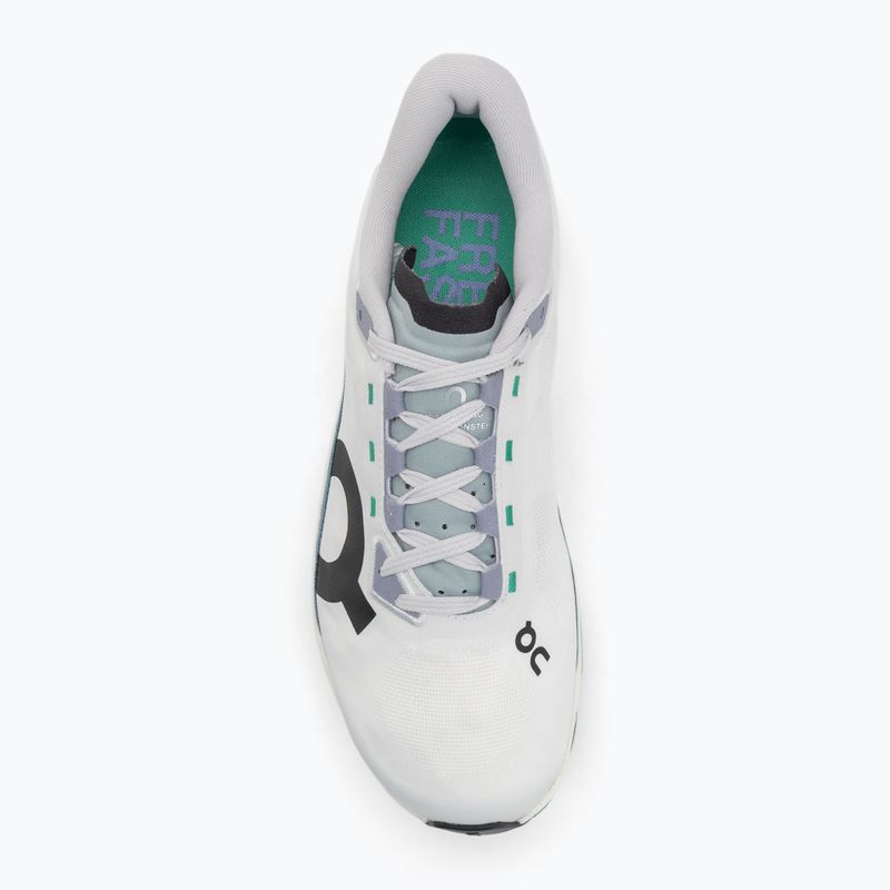 Buty do biegania męskie On Cloudmonster Hyper white/mint 5