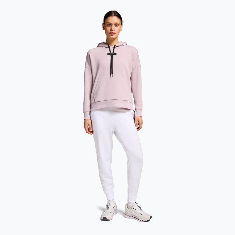 Spodnie treningowe damskie On Sweat white 2