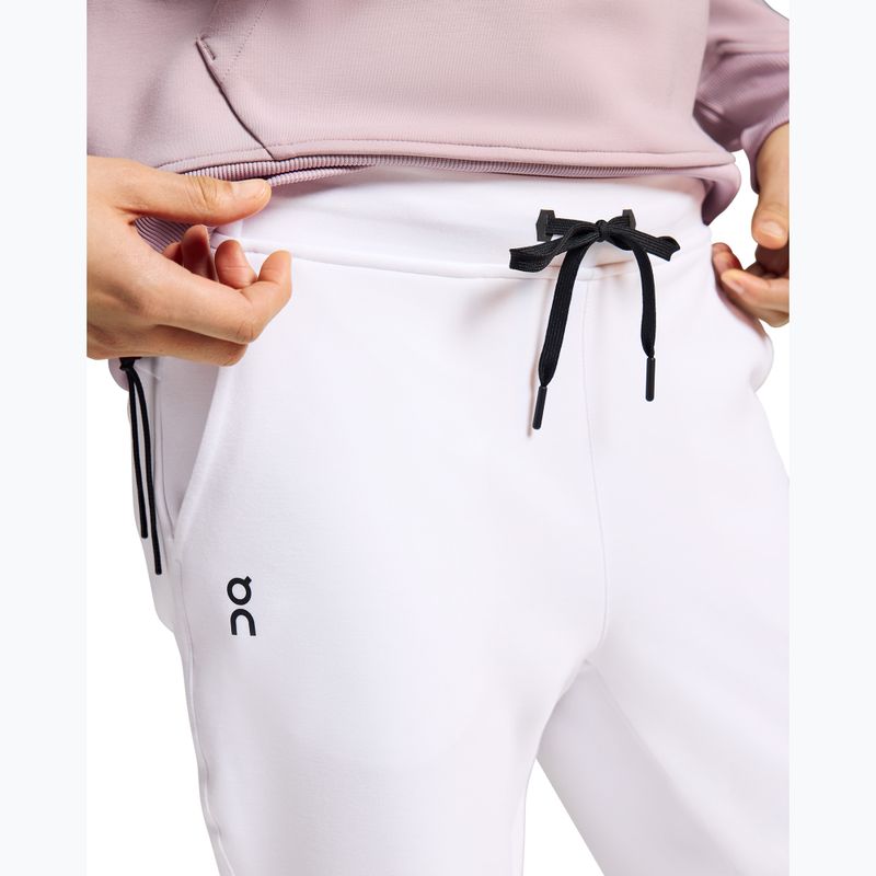 Spodnie treningowe damskie On Sweat white 5