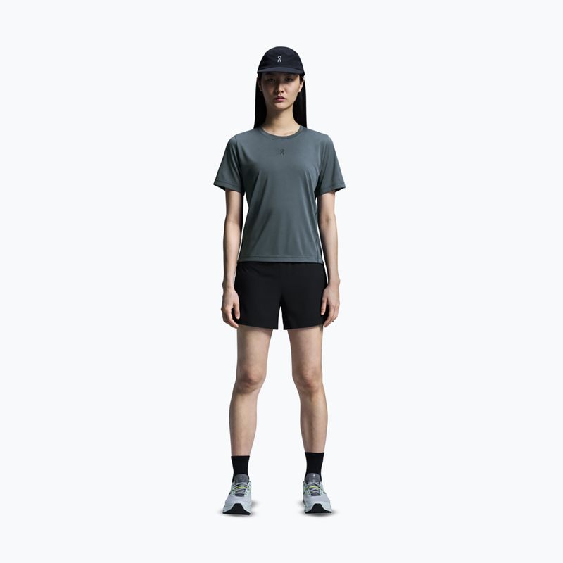 Spodenki do biegania damskie On Trail black 2