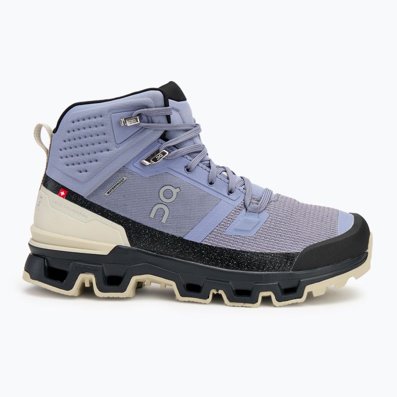 Buty turystyczne damskie On Cloudrock Waterproof feather/black 2