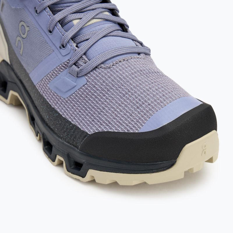 Buty turystyczne damskie On Cloudrock Waterproof feather/black 7