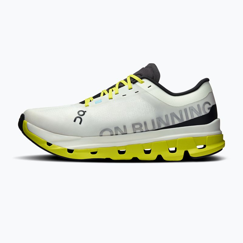 Buty do biegania męskie On Cloudflow 5 white/lime 9