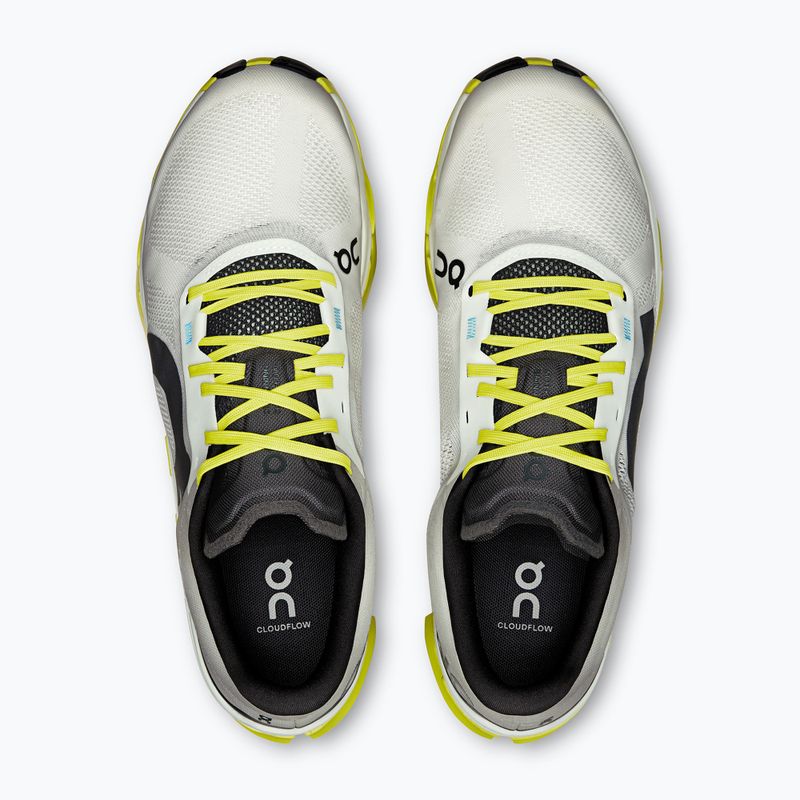 Buty do biegania męskie On Cloudflow 5 white/lime 11