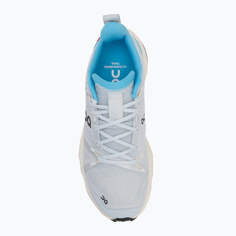 Buty do biegania damskie On Cloudsurfer Trail arctic/ivory 5