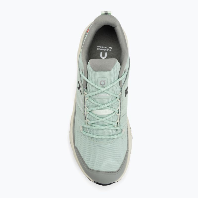 Buty turystyczne damskie On Cloudrock Low Waterproof mineral/aloe 5