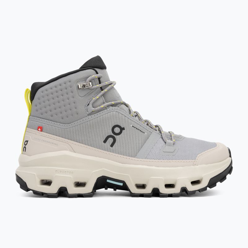 Buty damskie On Cloudrock Mid Waterproof alloy/ice 2