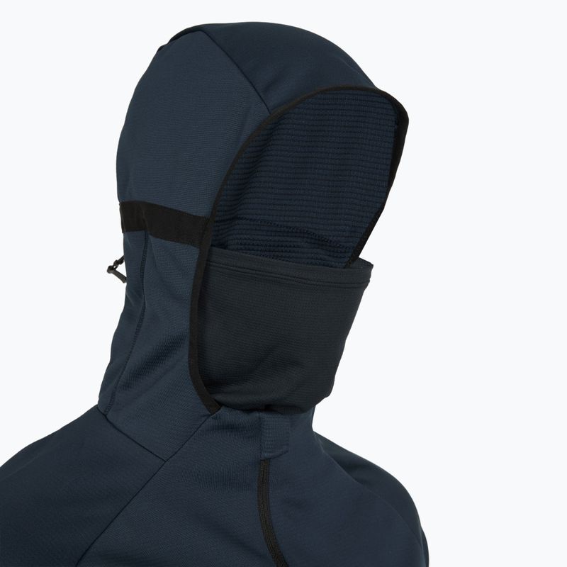 Bluza do biegania damska On Climate Zip Hoodie navy 6