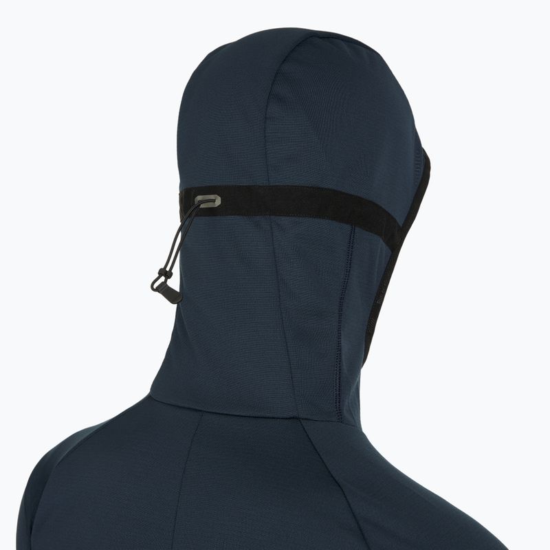 Bluza do biegania damska On Climate Zip Hoodie navy 7
