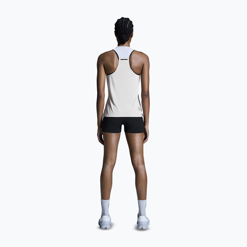 Koszulka do biegania damska On Performance Tank white/silver 3
