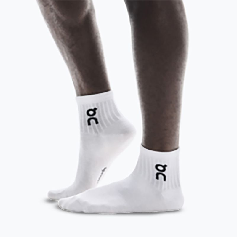 Skarpety On Logo Sock Mid 3 pary white 5