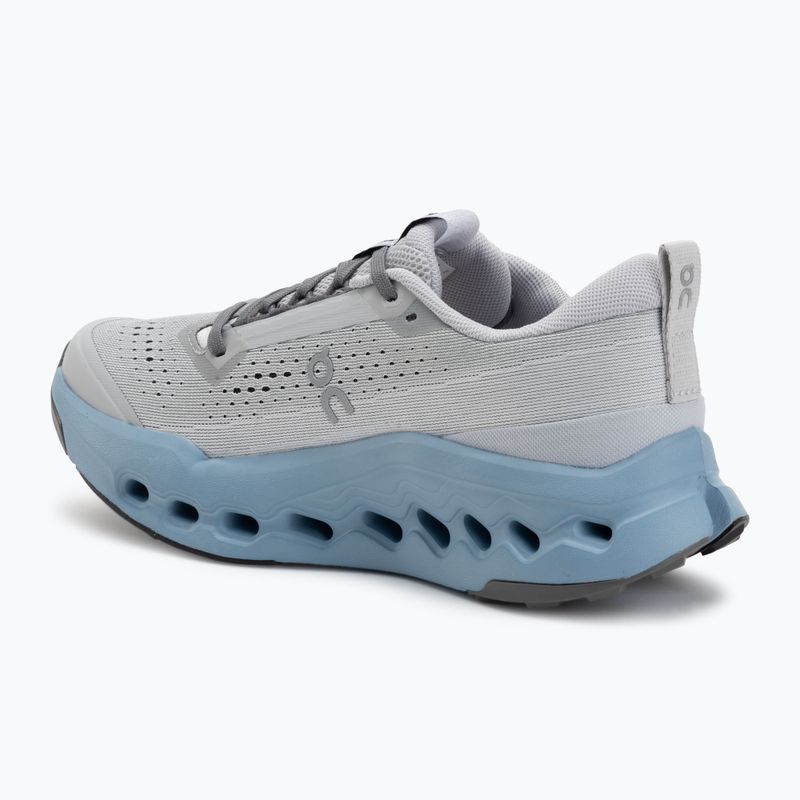 Buty do biegania damskie On Cloudsurfer Trail 2 glacier/dust 3